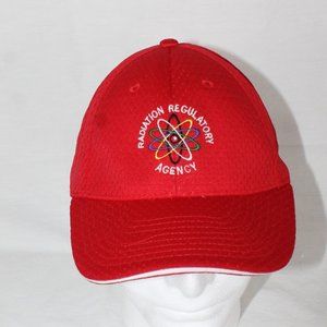 RADIATION REGULATORY AGENCY Red Mesh Baseball Cap Hat Mohr's One Size Fits All